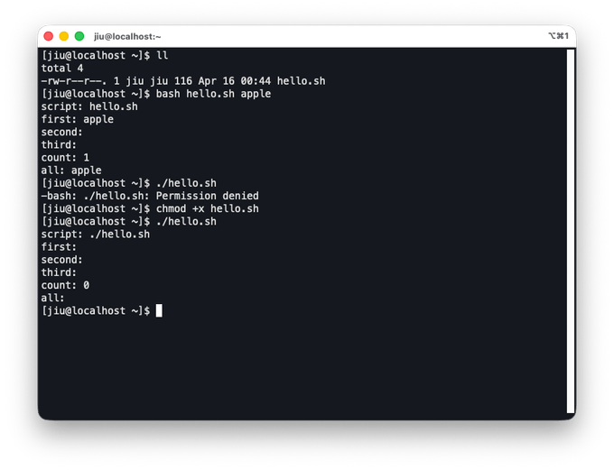 chmod
